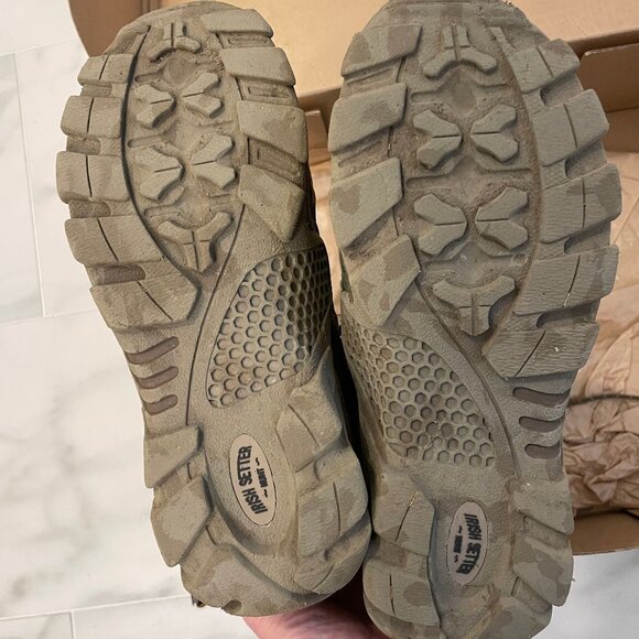 Red Wing Irish Setter Vaprtrek Mossy Oak snake resistant boots - women's 7 Wide - Picture 9 of 9